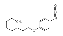 4-(Octyloxy)phenylisocyanate structure, CAS 32223-72-6