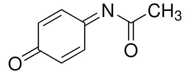 N-Acetyl-4-benzoquinoneimine structure, CAS 50700-49-7