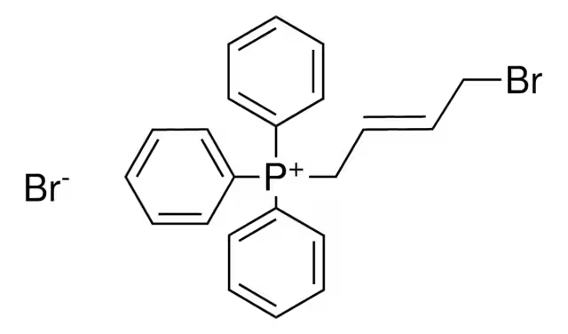 (4-Bromo-2-Butenyl)triphenylphosphoniumBromide structure, CAS 53142-03-3