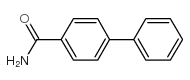 4-Biphenylcarboxamide structure, CAS 3815-20-1