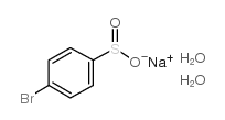 4-Bromobenzenesulfinicacidsodiumsaltdihydrate structure, CAS 175278-64-5