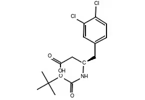 (R)-3-Amino-4-(3,4-dichlorophenyl)butanoicacidhydrochloride structure, CAS 269396-55-6