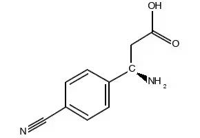 (R)-3-Amino-4-(4-cyanophenyl)butanoicacidhydrochloride structure, CAS 269726-85-4