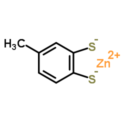 Toluene-3,4-dithiolzincsalt structure, CAS 29726-21-4