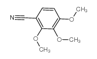 2,3,4-Trimethoxybenzonitrile structure, CAS 43020-38-8