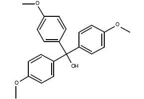 4,4',4''-TRIMETHOXYTRITYL ALCOHOL structure, CAS 3010-81-9