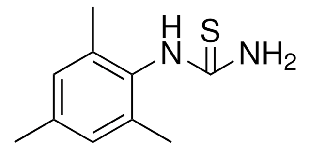 N-(2,4,6-Trimethylphenyl)thiourea structure, CAS 91059-97-1