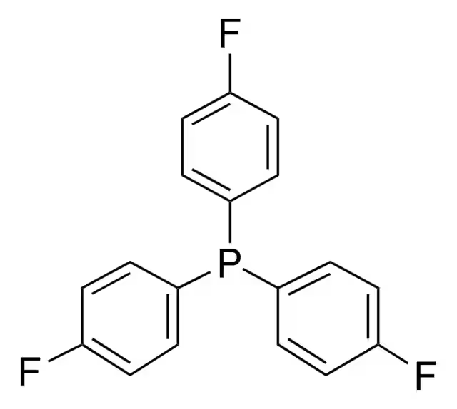 tris(4-Fluorophenyl)phosphine structure, CAS 18437-78-0