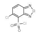 5-Chloro-2,1,3-benzoxadiazole-4-sulfonylchloride structure, CAS 175203-78-8