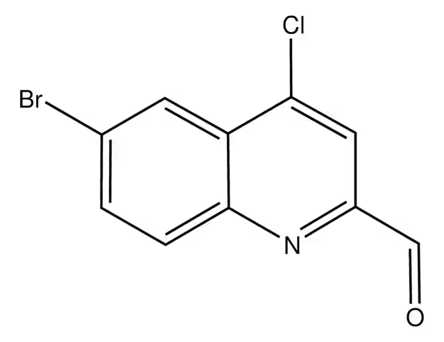 6-Bromo-2-chloroquinoline-4-carbonylchloride structure, CAS 287176-63-0