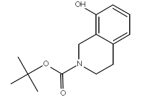 Tert-Butyl8-hydroxy-3,4-dihydroisoquinoline-2(1H)-carboxylate structure, CAS 464900-21-8