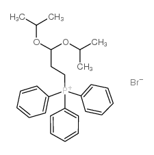 (3,3-Diisopropoxypropyl)triphenylphosphoniumBromide structure, CAS 72931-54-5