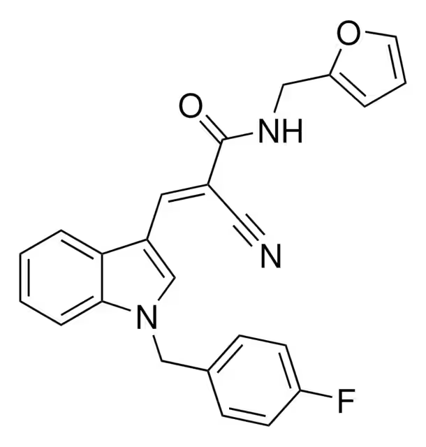 2-(3-formyl-indol-1-yl)-N-furan-2-ylmethyl-acetamide structure, CAS 347319-95-3