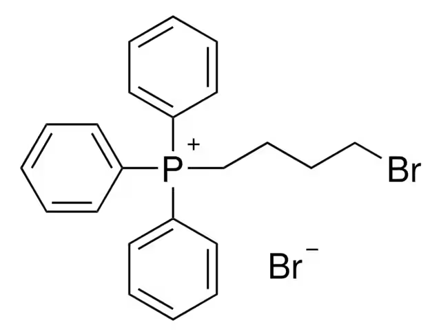 (4-Bromobutyl)triphenylphosphoniumBromide structure, CAS 7333-63-3