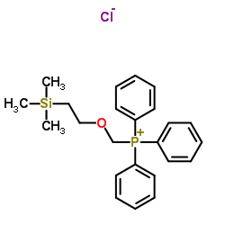 2-(Trimethylsilyl)EthoxymethylTriphenylphosphoniumChloride structure, CAS 82495-75-8