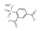 2,4-DintrobenzenesulfonicAcidSodiumSalt structure, CAS 885-62-1