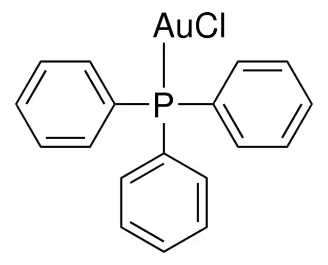 Triphenylphosphinegold(I)chloride structure, CAS 14243-64-2