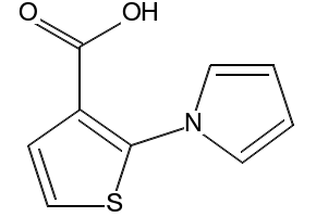 Methyl4-(Propylsulfonyl)-3-(1H-Pyrrol-1-yl)Thiophene-2-Carboxylate structure, CAS 175201-78-2