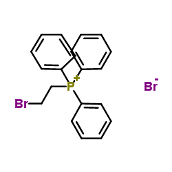 (2-Bromoethyl)triphenylphosohoniumBromide structure, CAS 7301-93-1