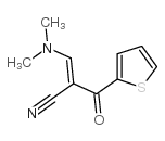 2-[(Dimethylamino)methylene]-3-oxo-3-(2-thienyl)propanenitrile structure, CAS 52200-22-3