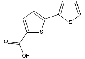 2,2'-Bithiophene-5-carboxylicacid structure, CAS 2060-55-1