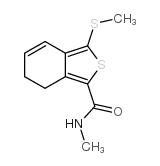 N1-Methyl-3-(Methylthio)-6,7-Dihyrobenzo[C]Thiophene-1-Carboxamide structure, CAS 175202-56-9