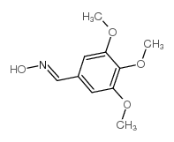 3,4,5-Trimethoxybenzaldoxime structure, CAS 39201-89-3