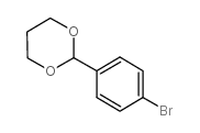 4-Bromobenzaldehydepropylideneacetal structure, CAS 61568-51-2