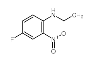 N-Ethyl-4-fluoro-2-nitroaniline structure, CAS 774-22-1