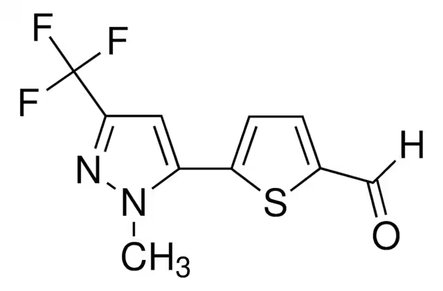 5-[1-Methyl-3-(trifluoromethyl)pyrazol-5-yl]thiophene2-sulfonylchloride structure, CAS 320295-11-1
