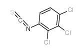 2,3,4-Trichlorophenylisothiocyanate structure, CAS 127142-69-2