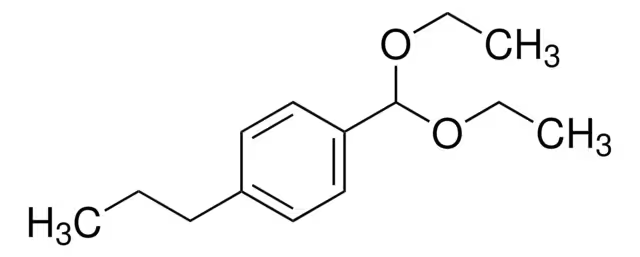 4-Propylbenzaldehydediethylacetal structure, CAS 89557-35-7