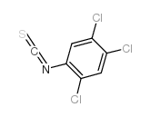 2,4,5-Trichlorophenylisothiocyanate structure, CAS 23165-46-0