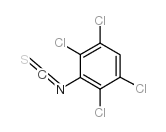 2,3,5,6-Tetrachlorophenylisothiocyanate structure, CAS 22133-95-5