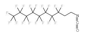 3,3,4,4,5,5,6,6,7,7,8,8,9,9,10,10,10-Heptadecafluorodecylisocyanate structure, CAS 142010-50-2