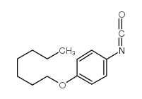4-(Heptyloxy)phenylisocyanate structure, CAS 55792-37-5