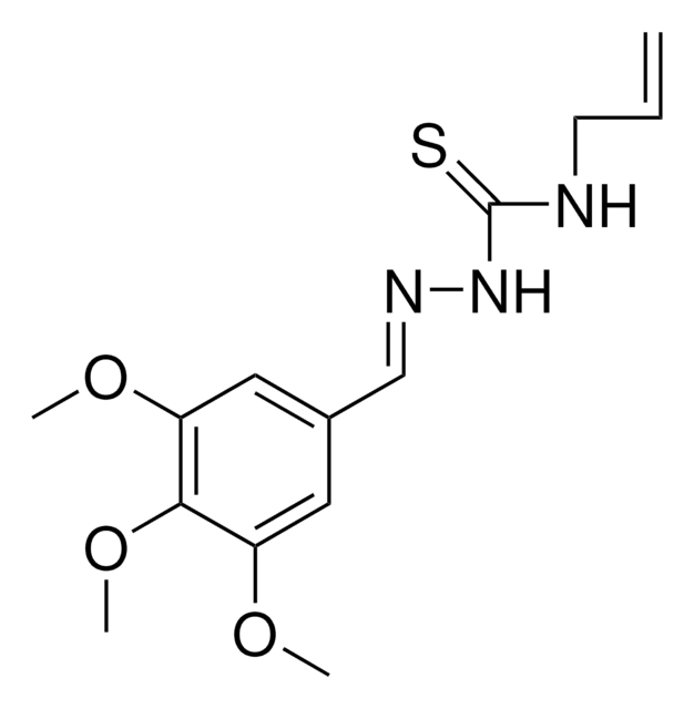 4-(3,4,5-Trimethoxyphenyl)-3-thiosemicarbazide structure, CAS 206762-46-1