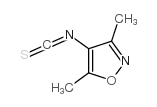 3,5-Dimethyl-4-isoxazolylisothiocyanate structure, CAS 321309-27-7