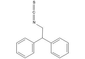 2,2-Diphenylethylisothiocyanate structure, CAS 34634-22-5