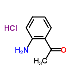 2'-Aminoacetophenonehydrochloride structure, CAS 25384-14-9