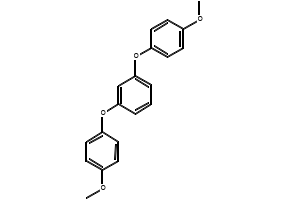 1,3-Bis(4-Methoxyphenoxy)Benzene structure, CAS 13118-91-7