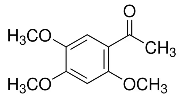 2',4',5'-Trimethoxyacetophenone structure, CAS 1818-28-6