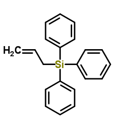 Allyltriphenylsilane structure, CAS 18752-21-1
