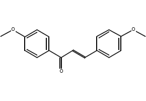 4,4'-Dimethoxychalcone structure, CAS 2373-89-9