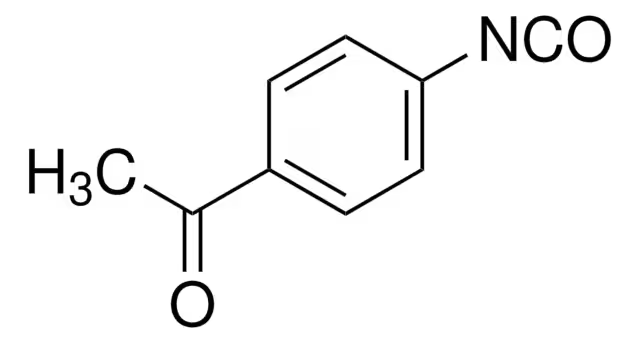4-Acetylphenylisocyanate structure, CAS 49647-20-3