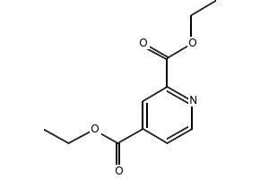 2,4-pyridinedicarboxylicacid,ethylester structure, CAS 41438-38-4