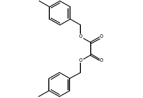 Ethanedioicacid,bis(4-methylphenyl)ester structure, CAS 18241-31-1
