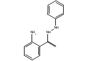 2'-Aminoacetophenonephenylhydrazone structure, CAS 40754-13-0