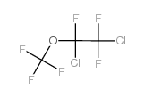 1,2-Dichlorotrifluoroethyltrifluoromethylether structure, CAS 2356-53-8
