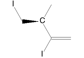 1-Iodononafluoro(3-methylbut-1-ene) structure, CAS 105774-97-8